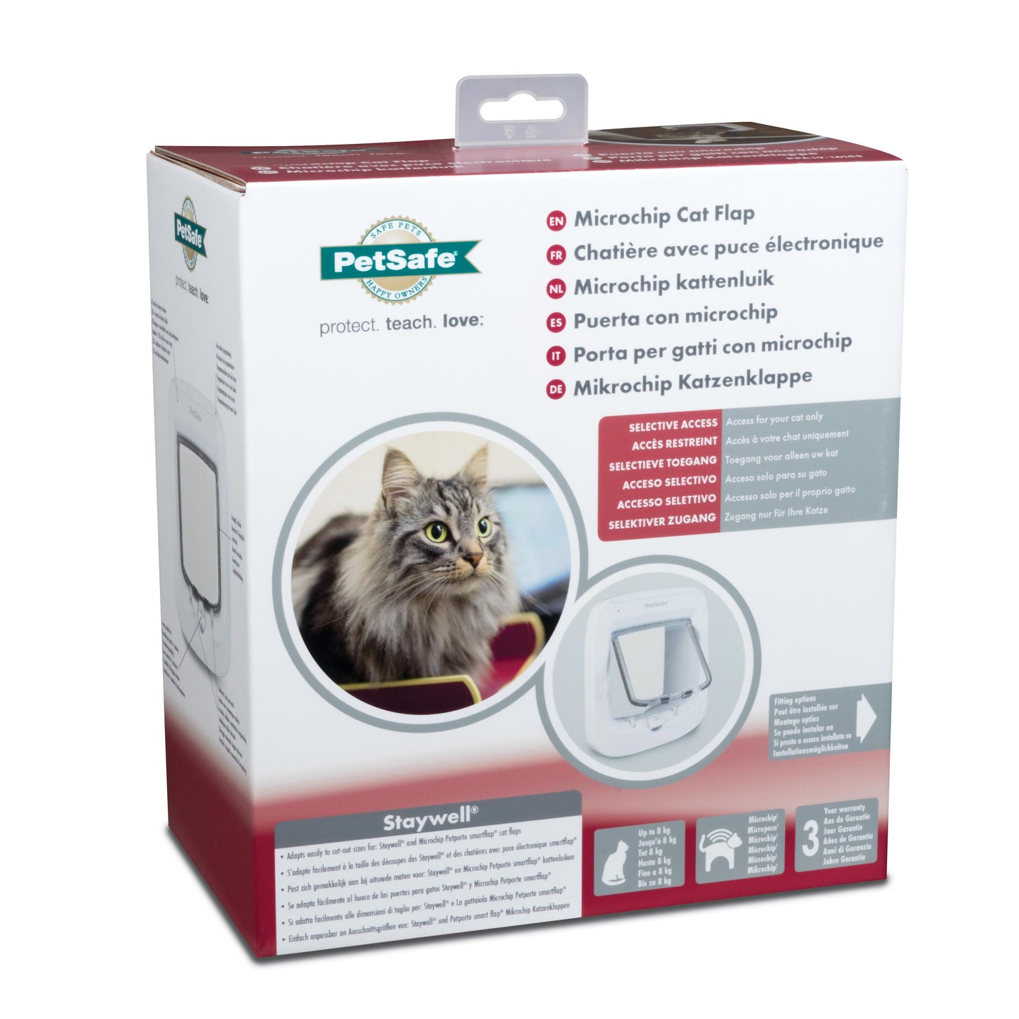 Katzenklappe mit Microchip PetSafe