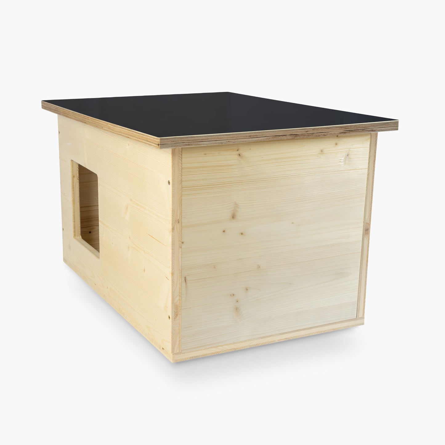 Isoliertes Katzenhaus outdoor wetterfest, Made in Germany für draußen mit Isolierung, winterfest