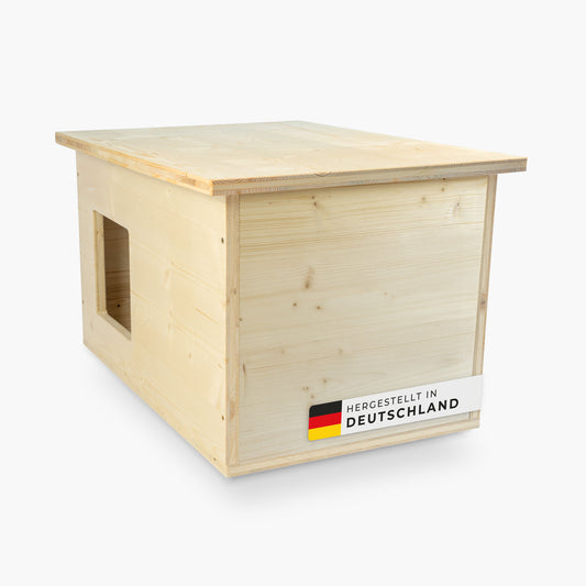 Katzenhaus Standard ohne Fenster, Katzenhaus outdoor wetterfest für draußen