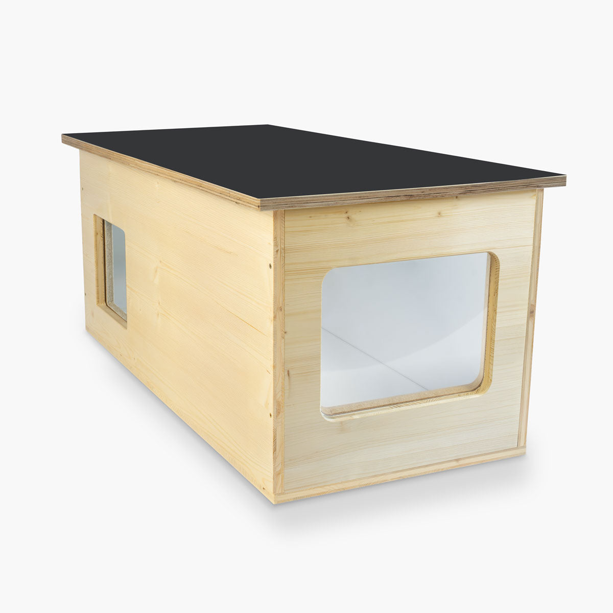 XXL Katzenhaus outdoor wetterfest mit Isolierung für große Katzen, Made in Germany