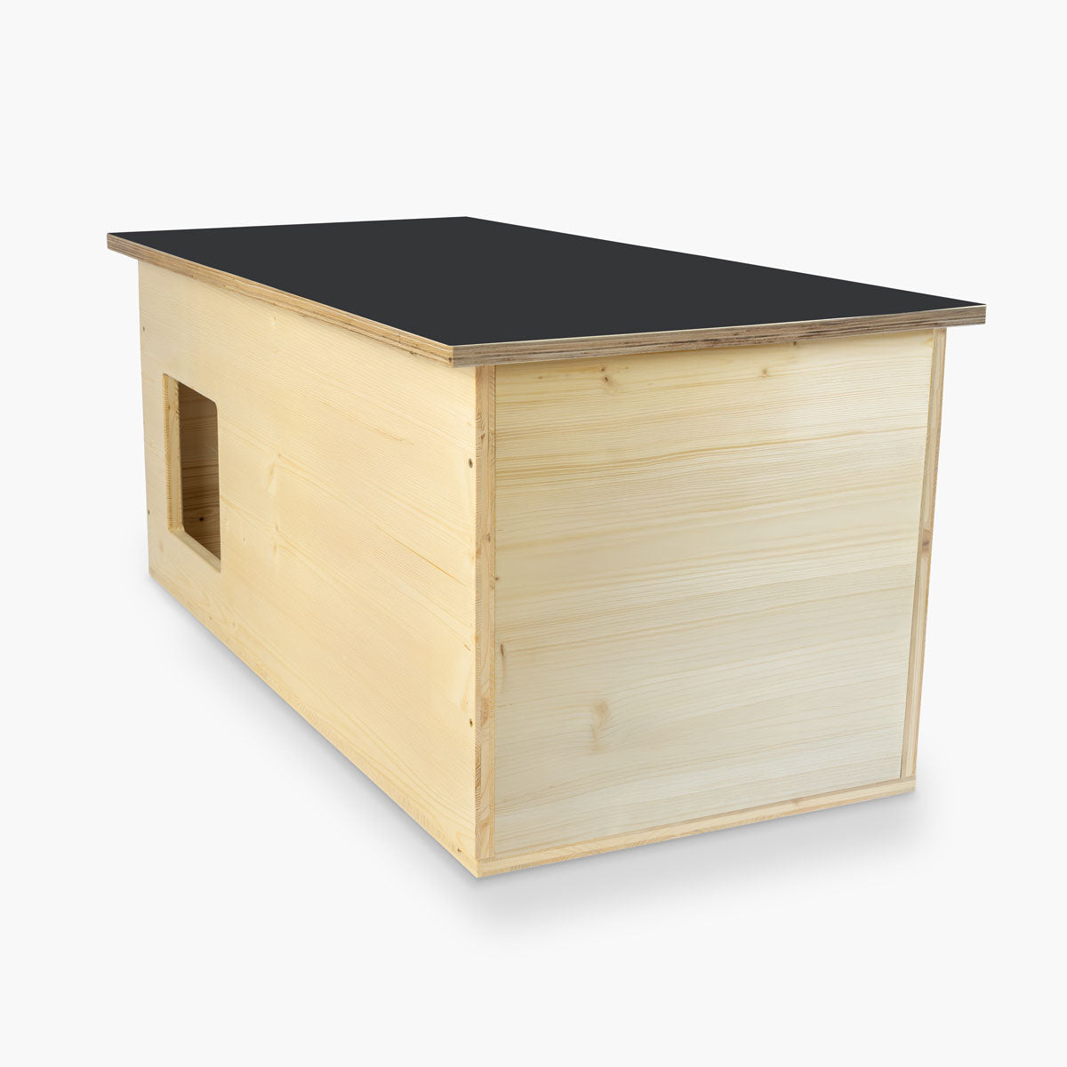 XXL Katzenhaus outdoor wetterfest mit Isolierung für große Katzen, Made in Germany