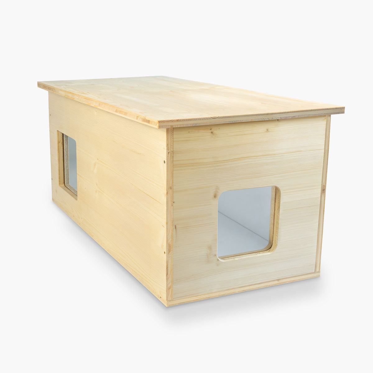 XXL Katzenhaus outdoor wetterfest mit Isolierung für große Katzen, Made in Germany