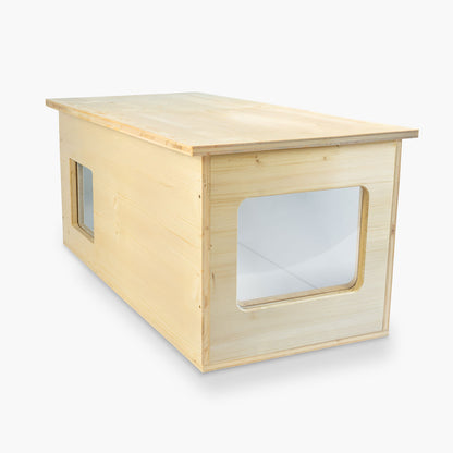 XXL Katzenhaus outdoor wetterfest mit Isolierung für große Katzen, Made in Germany