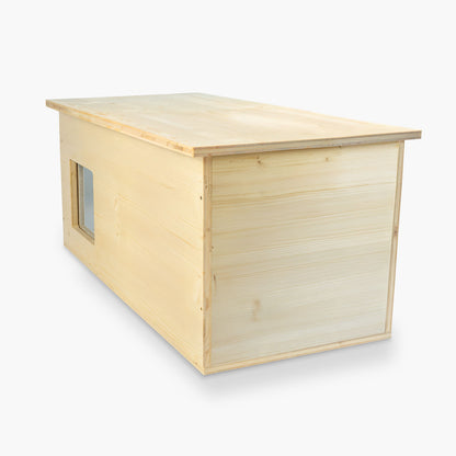 XXL Katzenhaus outdoor wetterfest mit Isolierung für große Katzen, Made in Germany