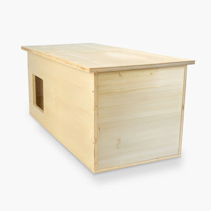 XXL Katzenhaus outdoor wetterfest mit Isolierung für große Katzen, Made in Germany